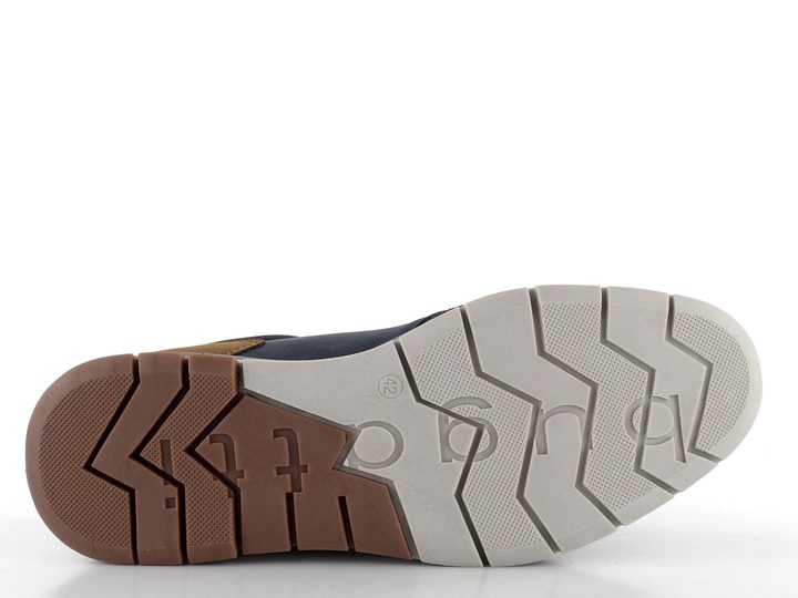 Bugatti pánské polobotky hnědá/tmavě modrá 335-92503-6900