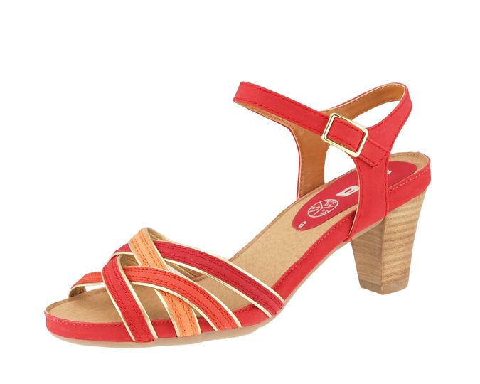 Ara sandály rosso/mandarin