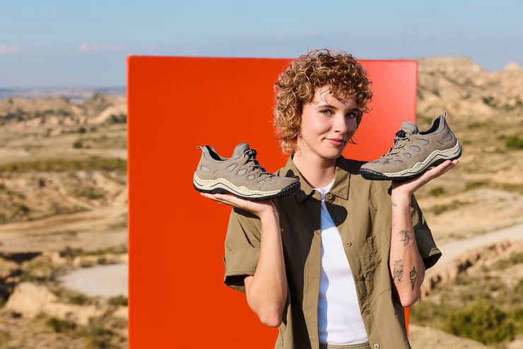 Rieker prozouvací tenisky béžové L0551-64