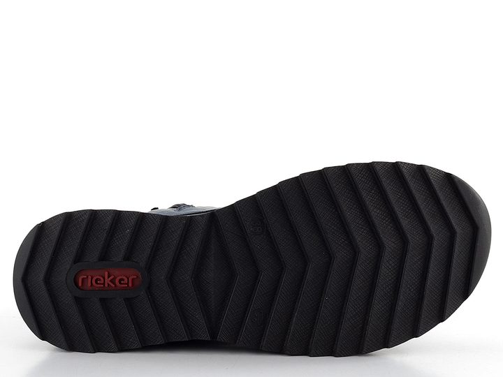 Rieker šnurovacia členková obuv modrá 71510-14