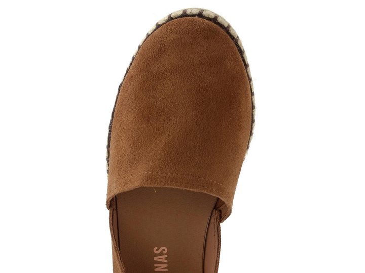 Verbenas vykrojené espadrilky Carmen moccha 0300580001