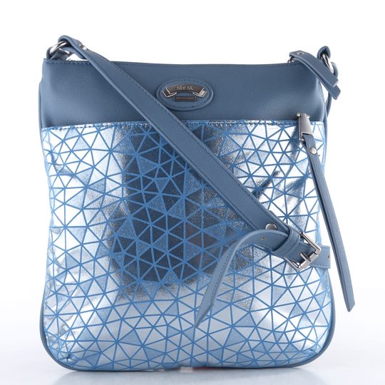 Ara dámská crossbody kabelka Lara Azzuro/Silber 16-21109-88