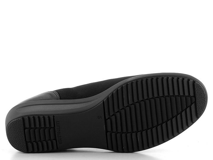 Ara širší polobotky na klínu s Gore-Tex Schwarz Zürich 12-40619-06