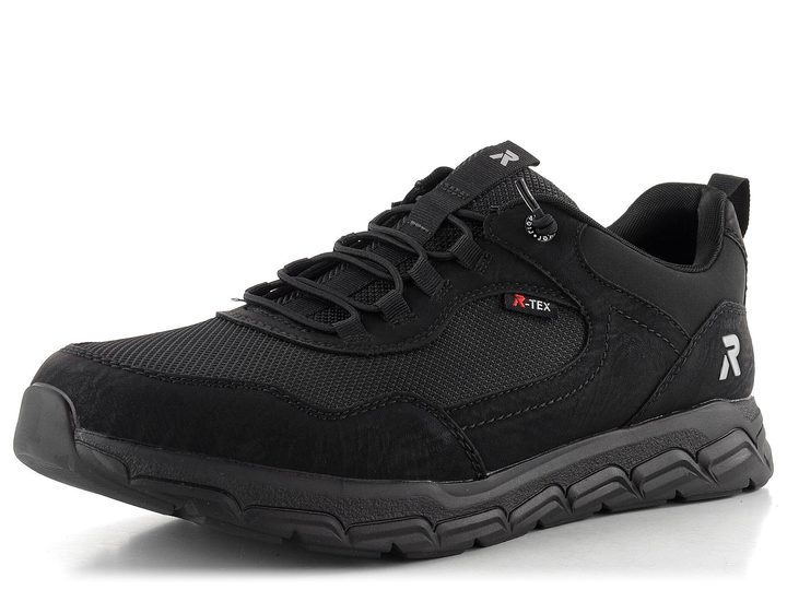 Rieker Sport pánské černé tenisky s membránou 09105-00