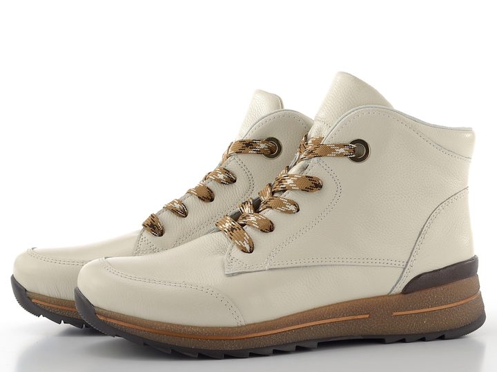 Ara široký kožený kotník Osaka-Sport cream 12-24543-25