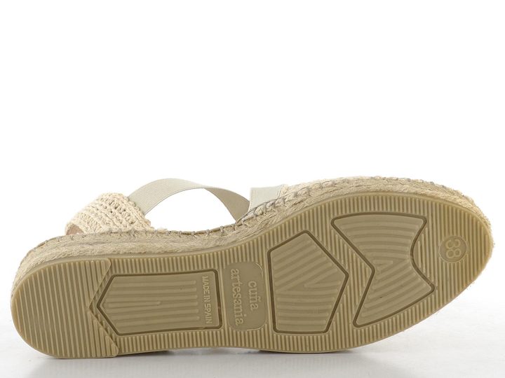 Gaimo sandály s gumičkami a plnou špičkou Paola.Croc cordela4un crudo hand