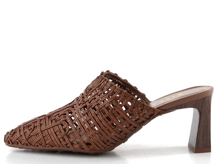 Hispanitas pantofle s podpatkem a plnou špičkou Amapola Avellana HV264789