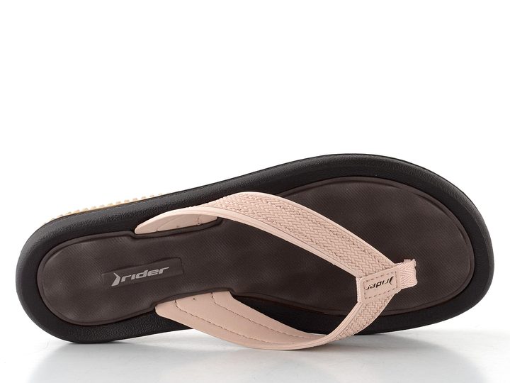 Rider dámské žabky Dunas Thong Fem beige/pink/brown 83878-BQ236