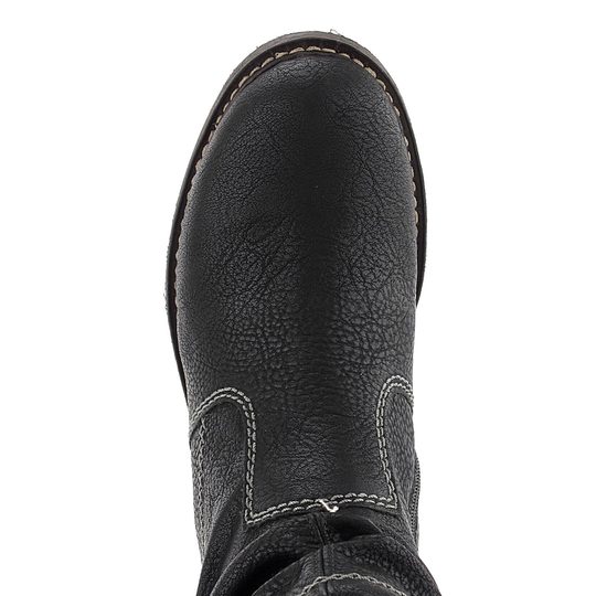 Rieker vyššia členková obuv s vyteplením a riasením Y0463-00