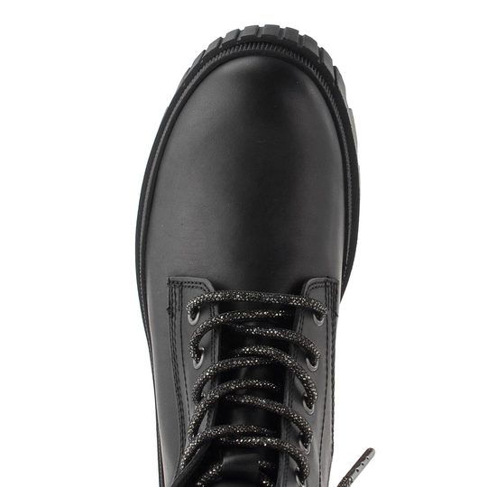 Gabor kotník na hrubé podešvi černý 71.821.37