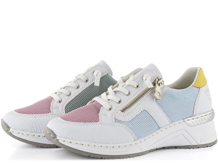 Rieker farebné tenisky na kline N4359-90