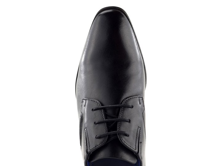 Bugatti elegantné čierne poltopánky 312-A311K-4000