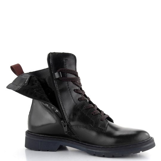 Bagatt černý šněrovací kotník D12-AMO30-1069