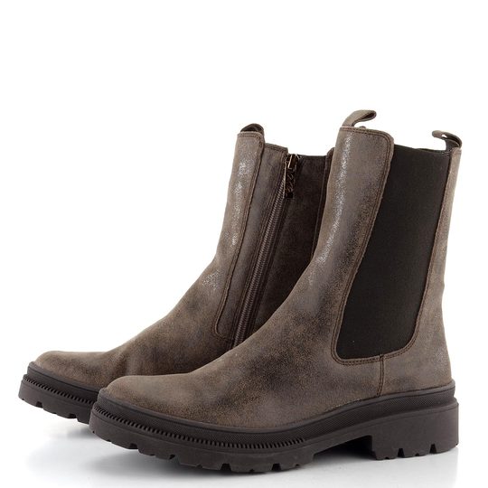 Ara vyšší chelsea kotník Dover Schlamm 12-23181-03