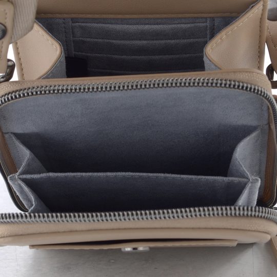 Bugatti malá crossbody kabelka/pouzdro na telefon sand 49665354