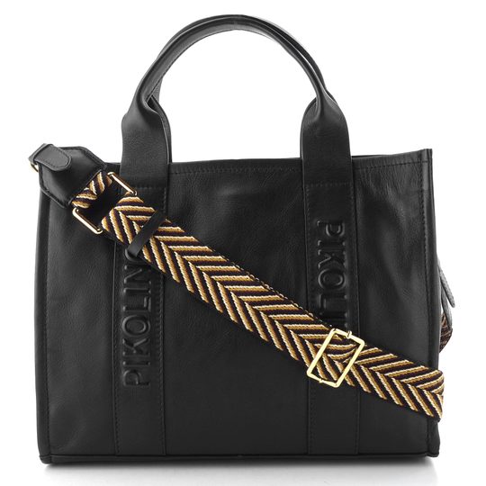 Pikolinos dámská shopper kabelka Alcudia Black WHA-354C2