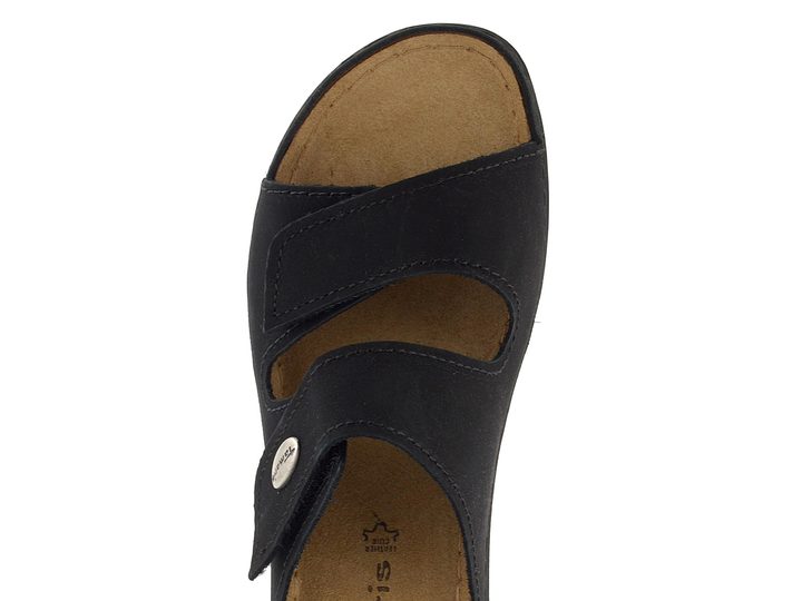 Tamaris fuzbetové pantofle černé 1-27510-41
