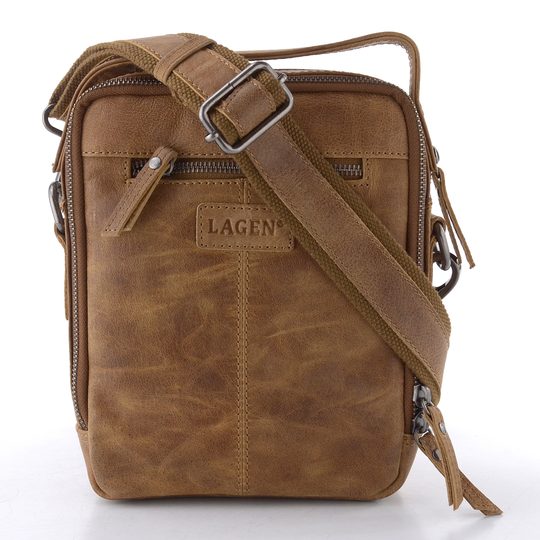 Lagen pánské crossbody camel LG-5153