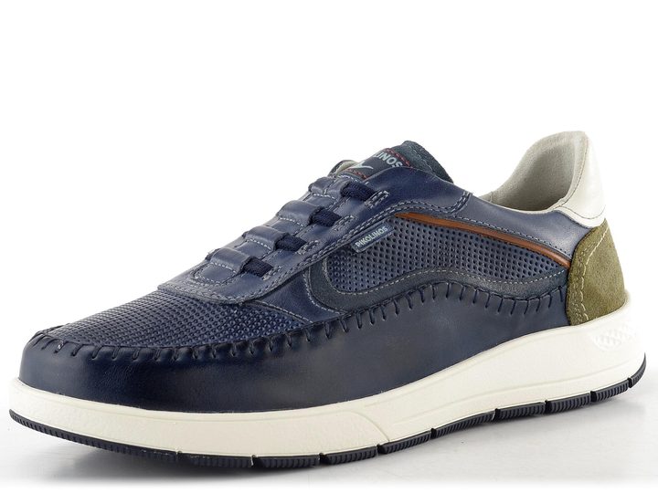 Pikolinos pánské kožené polobotky Salamanca blue M7W-6423C1