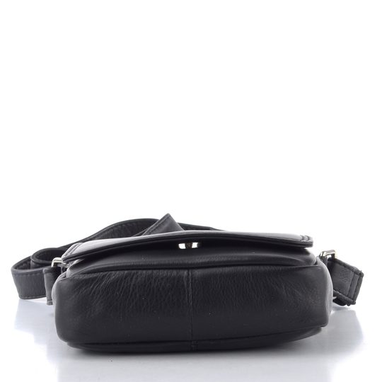 Lagen malé uni crossbody black 7074