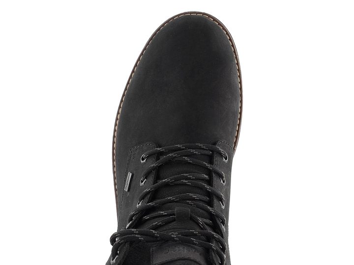 Rieker pánska vyteplená členková obuv s membránou čierna F3606-00