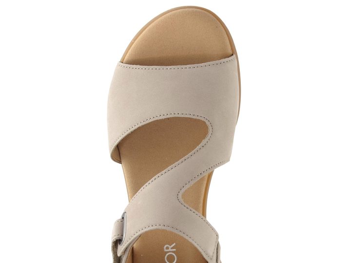 Gabor nubukové sandály leinen 82.803.43