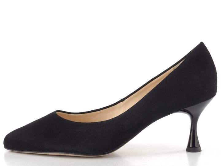 Högl semišové lodičky na štíhlom podpätku schwarz 1-106002-0100