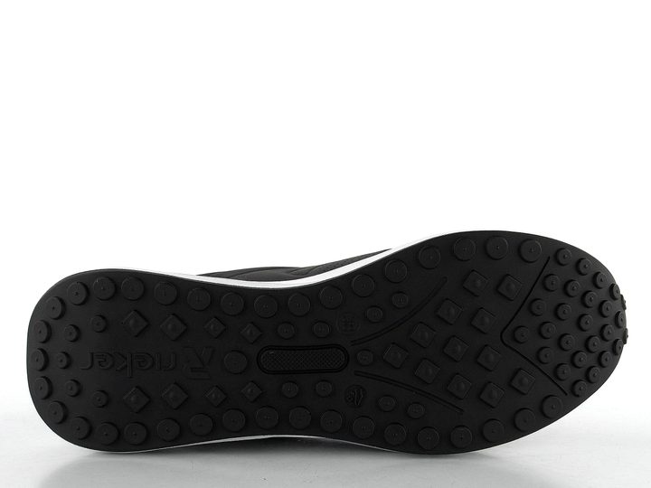 Rieker čierne tenisky na kline W2700-00