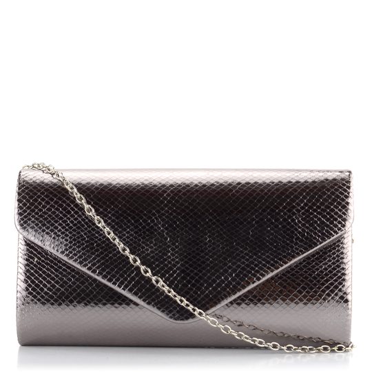 Tamaris metalické společenské psaníčko Amalia Darksilver 32815