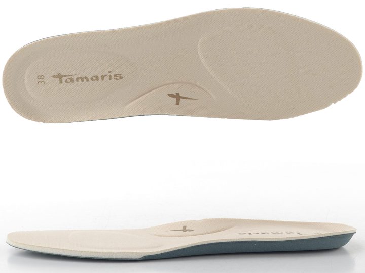 Tamaris prozouvací mokasíny na rovné podešvi ivory glam 1-24704-42