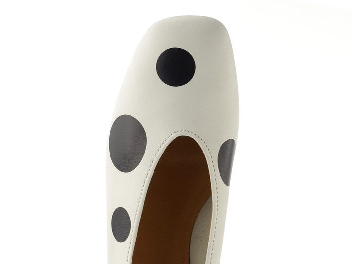 Camper světlé baleríny s puntíky Gobi Houston Twins K201253-049