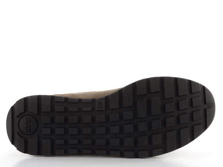 Ara širší pánské tenisky kožené Matteo Sezam/Amarone 11-24505-05