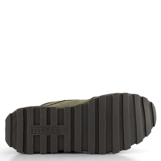 Bugatti pánský kotník na hrubé podešvi zelený 321-ANP31-5000