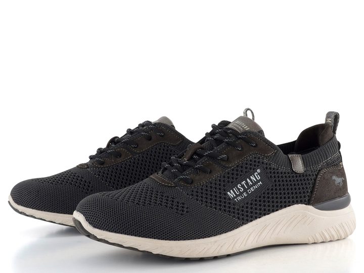 Mustang pánské úpletové tenisky dunkelgrau 4132-310-020