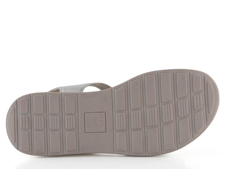 Ara dámske sandále s T-pásikom Osaka Silber 12-34804-12