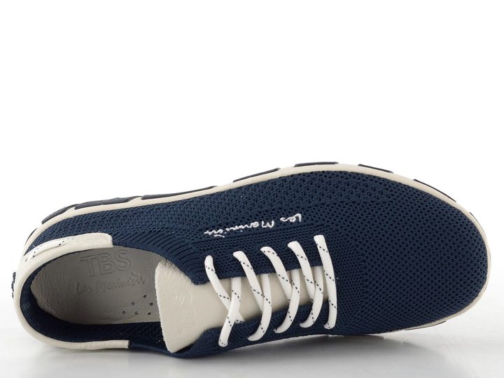 TBS tmavě modré úpletové tenisky Q7002 Jazaria