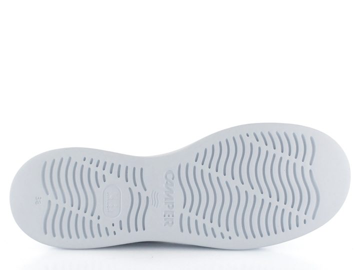 Camper biele dámske poltopánky na platforme K200508-041