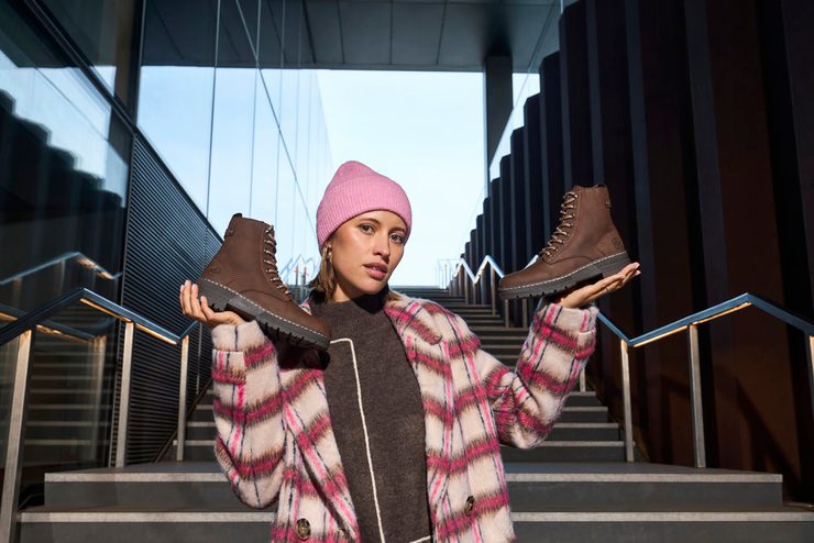 Rieker šněrovací kotník sherry 73850-24