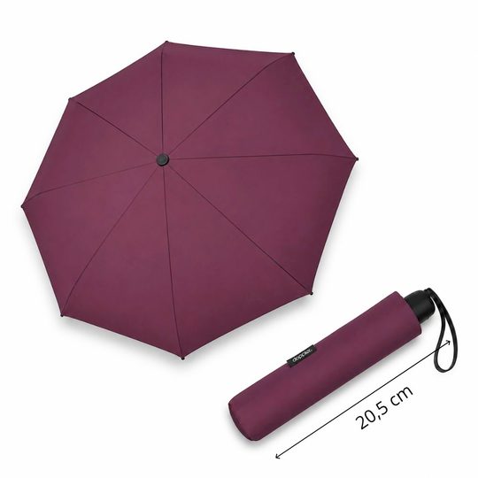 Doppler ultra lehký skládací deštník vínový 710632603