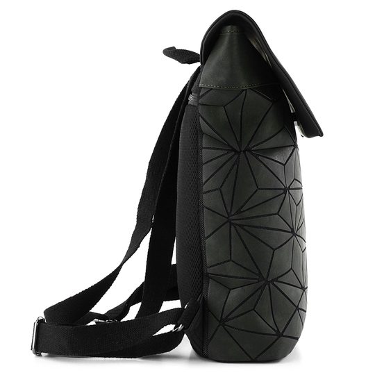 Rieker tmavo zelený batoh so vzorom H1391-54