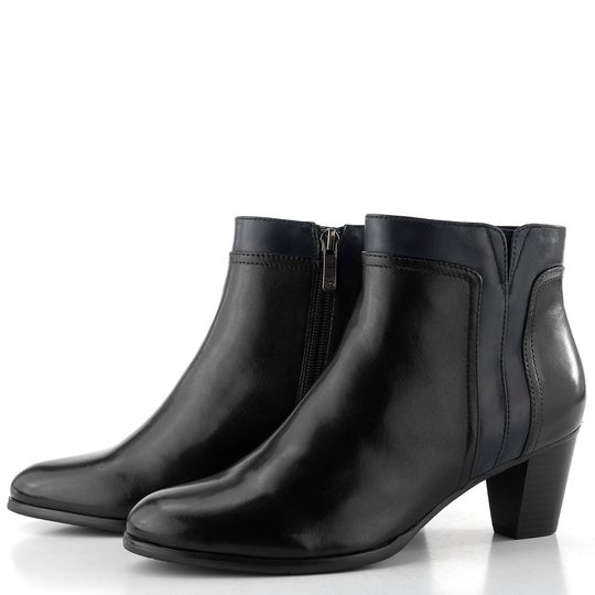 Regarde kotník na podpatku Sonia-152 black/navy