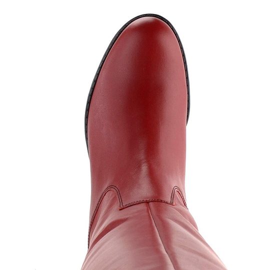 Barton variabilní kozačky šíře L kombinované červené 11819