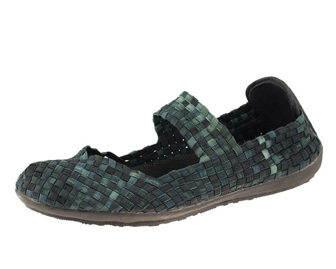 Rock Spring baleríny washed black