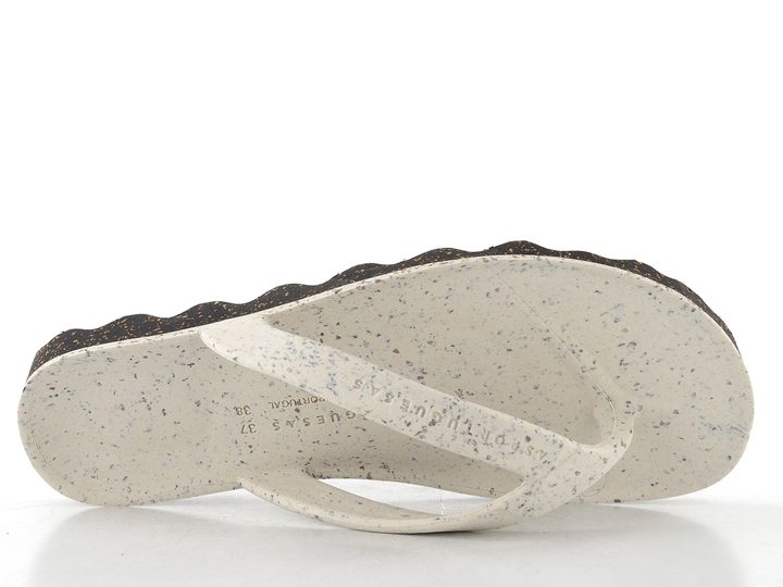 Asportuguesas dámské žabky Earth L, natural/black P018289010