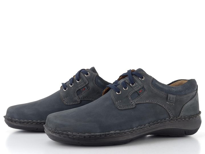Josef Seibel pánské šněrovací polobotky indigo 44936518