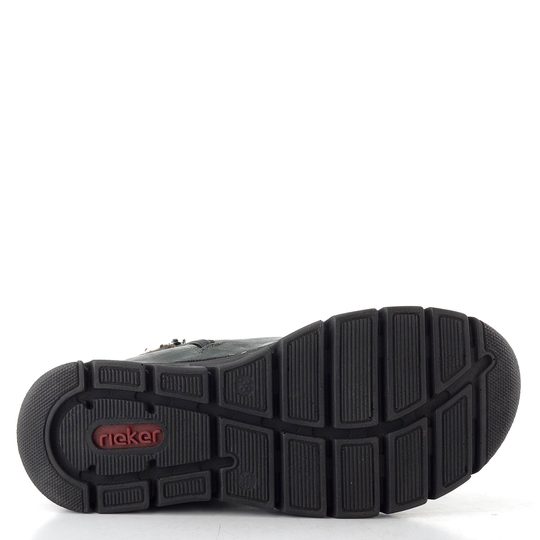 Rieker šněrovací kotník tmavě zelený 55040-54