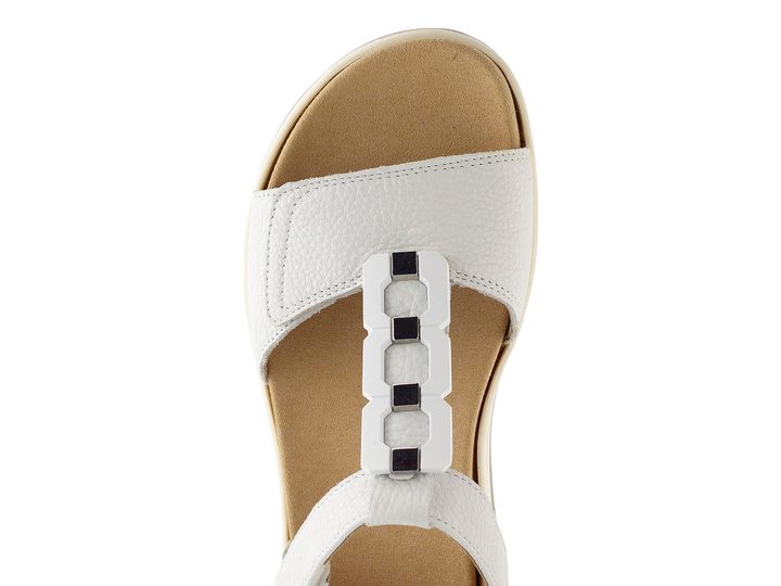 Ara dámské sandály s T-páskem Osaka weiss 12-34810-04