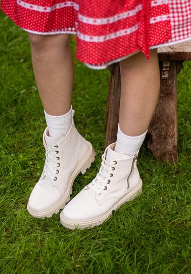 Ara širší kotník Manchester Cream 12-59104-09