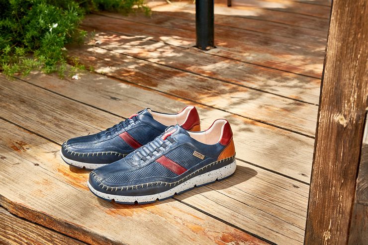 Pikolinos ležérne pánske poltopánky Blue M4U-6046C1