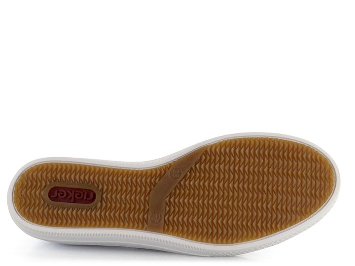 Rieker kožené biele sneakers tenisky L59L1-83